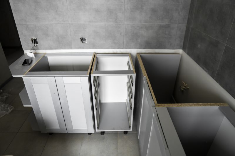 Finished Kitchen Cabinets