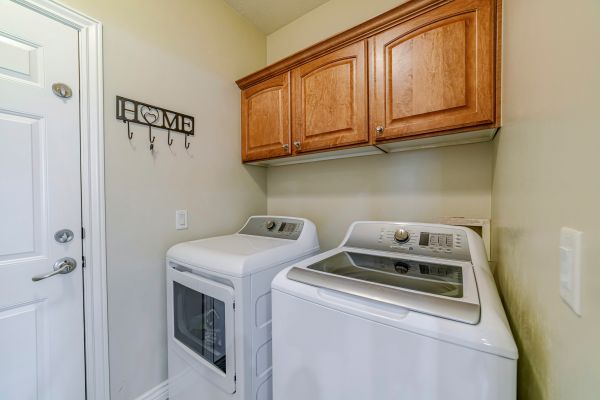Laundry Cabinet Installation in Bryan