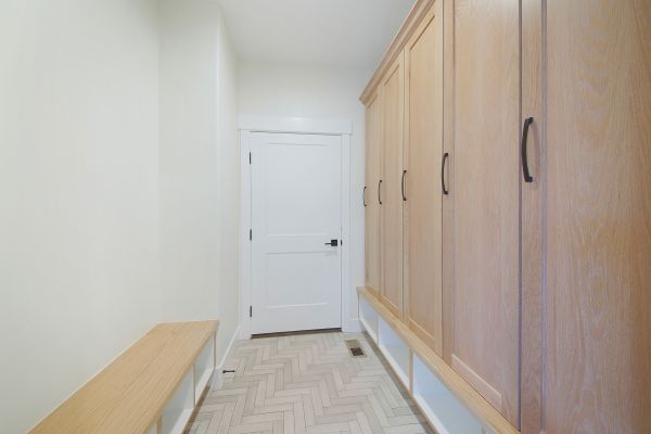 Mudroom Cupboard Installation in Bryan