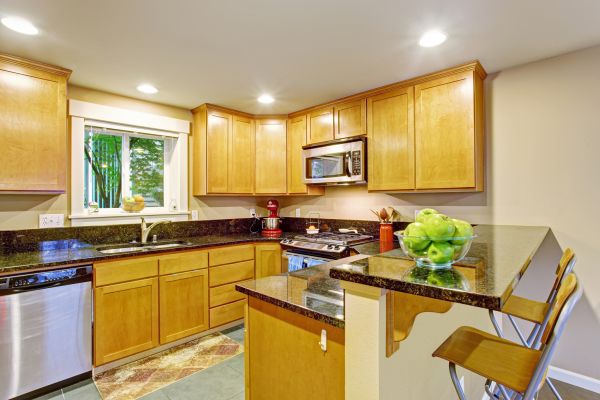 Maple Kitchen Cabinet Service in Bryan